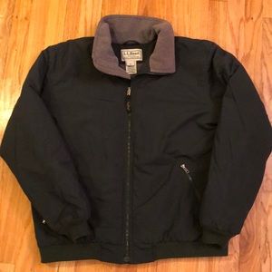 Men’s LLBean Warm-up Jacket Size L